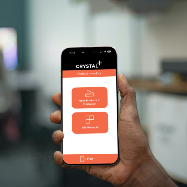 Catapult Crystal App Mockup